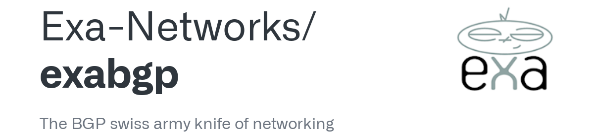 ExaBGP / Erco Configuration